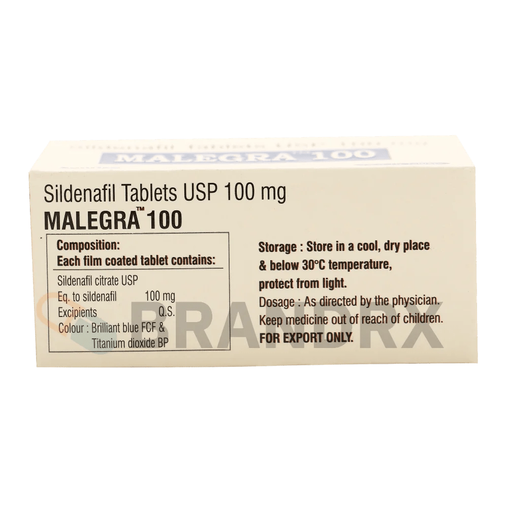 Malegra 100 mg Sunrise